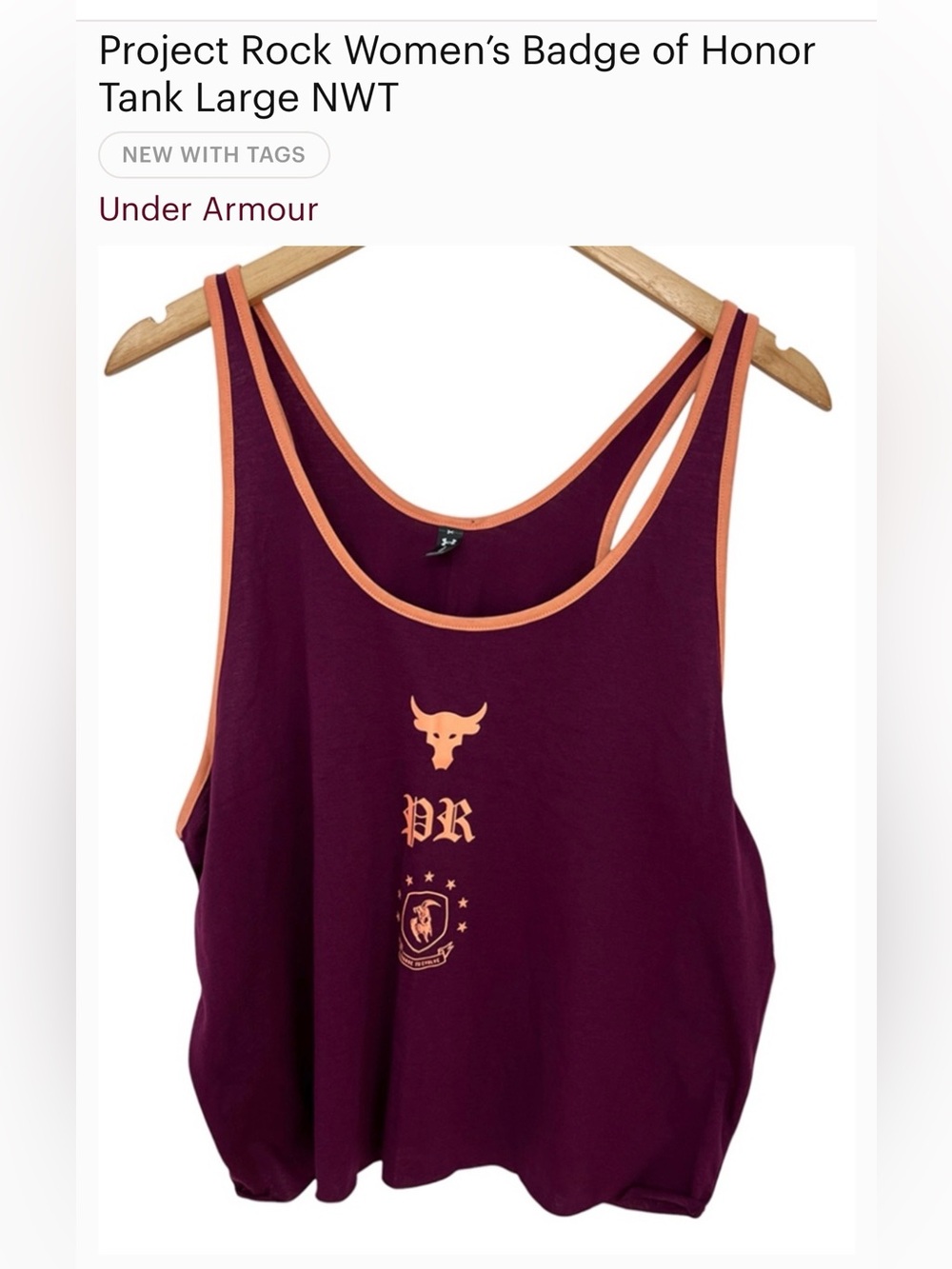 Under Armour x Project Rock Tank